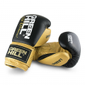 Боксерские перчатки LEGEND Green Hill, цвет чёрно-золотой